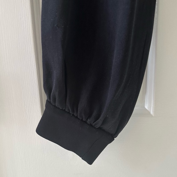 Dolce & Gabbana Silk Black Drawstring Joggers - Picture 3 of 11